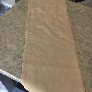 Table  Runner size 14x60” in Creme Color